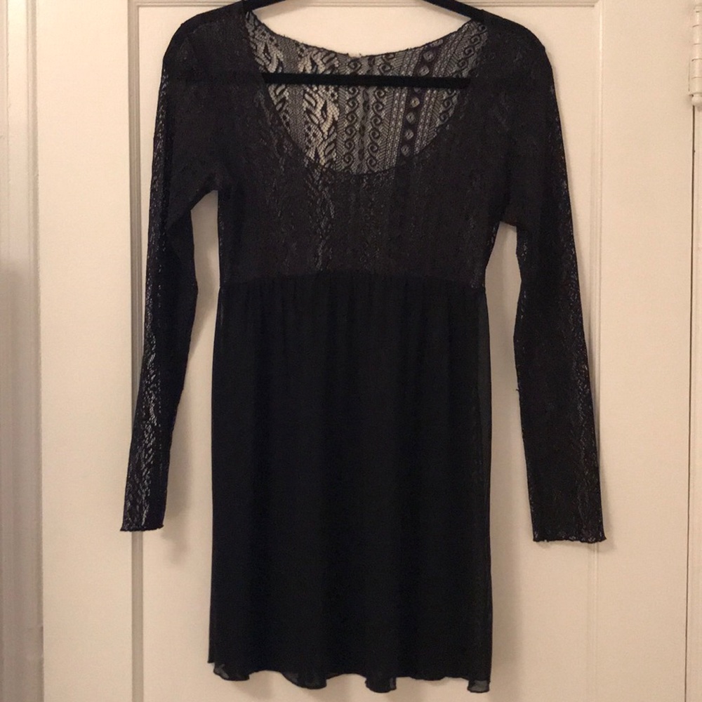 UO Sheer Babydoll Dress